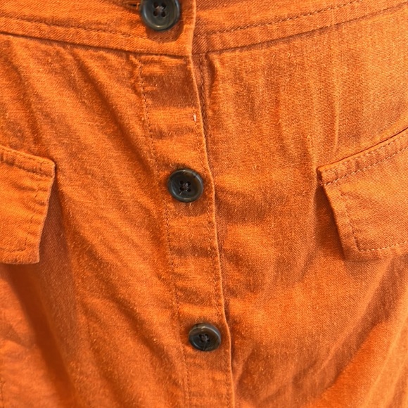 Banana republic factory size 16 linen skirt - Picture 2 of 6